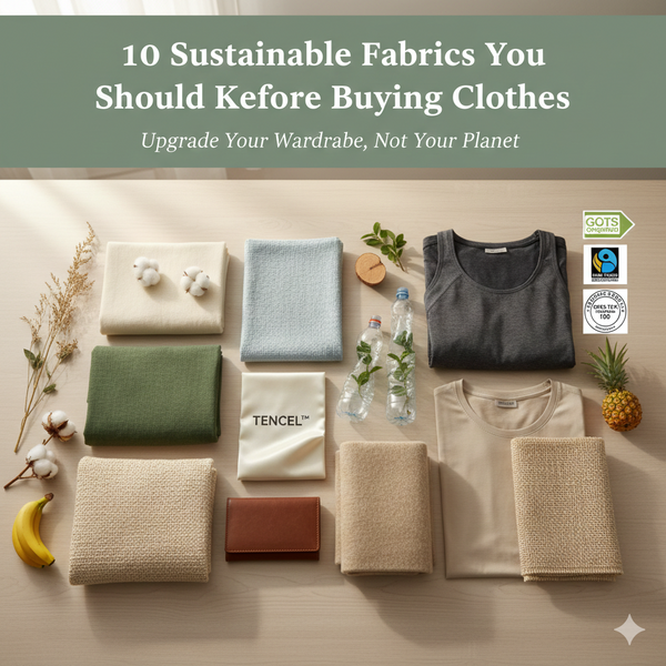 10 Sustainable Fabrics You Should Know Before Buying Clothes