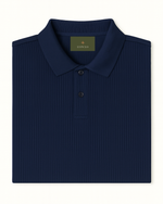 Classic Navy Polo Shirt thumbnail 3