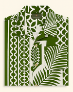 Tropical Green Palm Print Shirt thumbnail 3