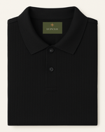 Classic Black Polo Shirt thumbnail 3